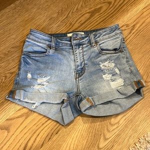 Pacsun Light Wash Shorts